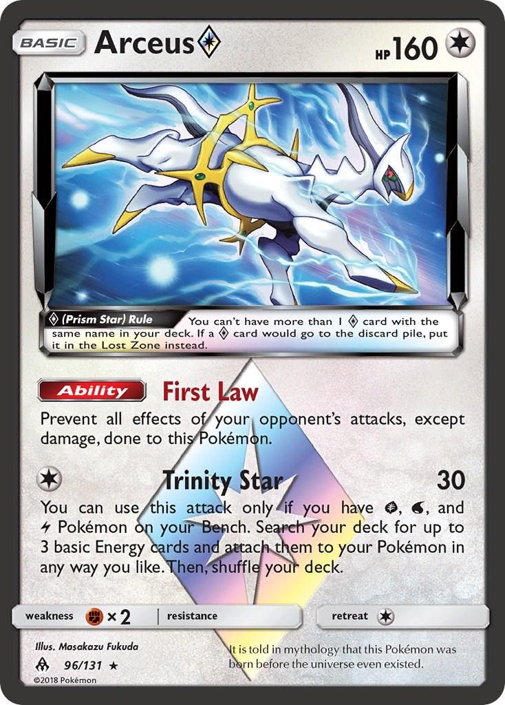 Arceus #96 Forbidden Light