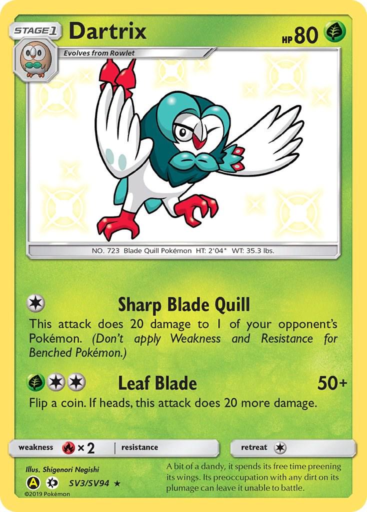Dartrix #SV3 Hidden Fates