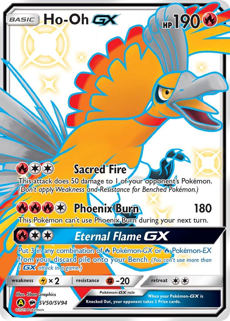 Ho-Oh GX #SV50 Hidden Fates