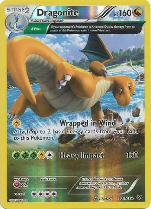 Dragonite [Reverse Holo] #52 Roaring Skies