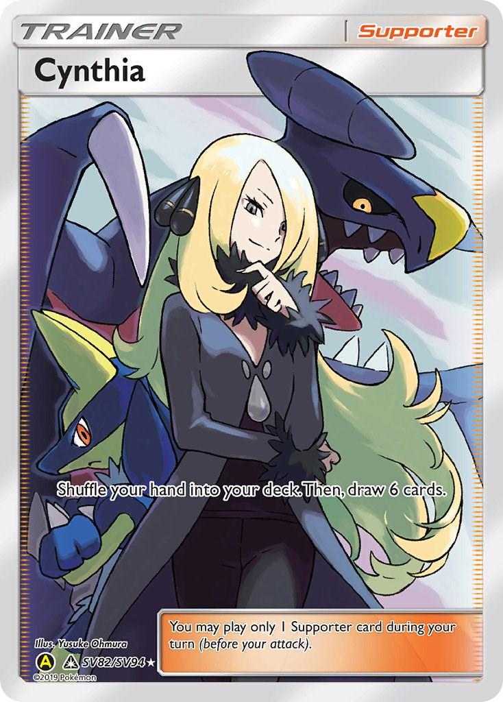 Cynthia #SV82 Hidden Fates