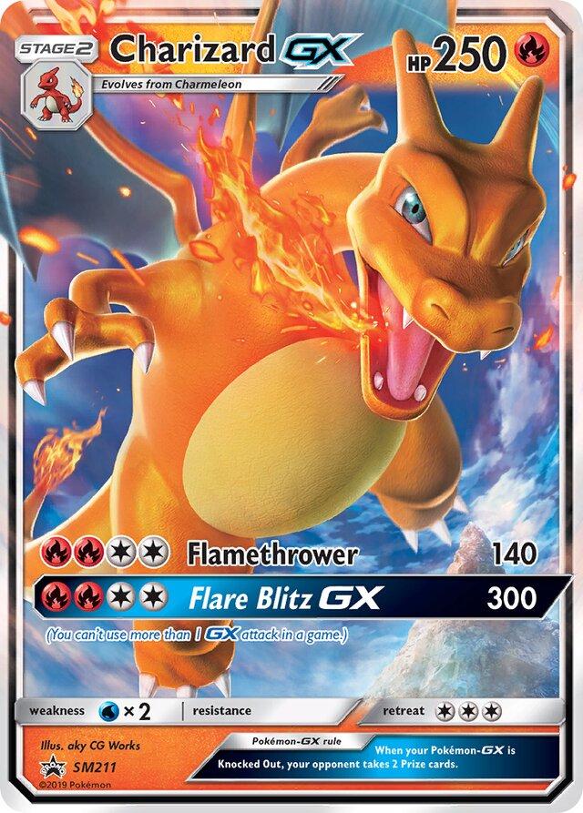 Charizard GX #SM211 Sun & Moon Promos