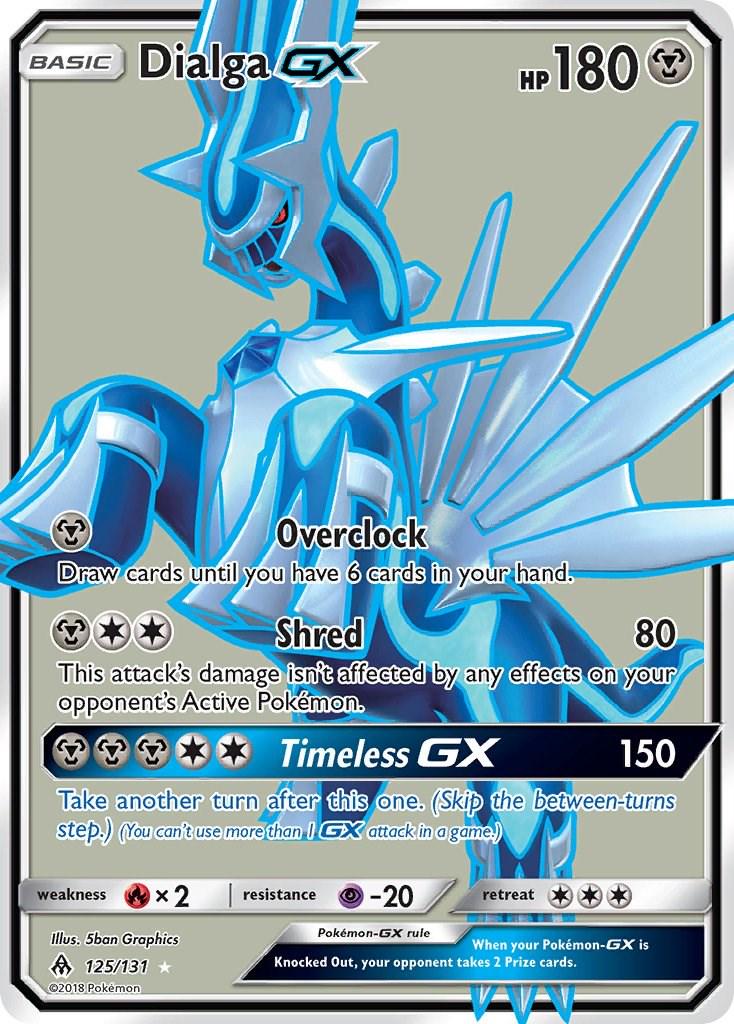 Dialga GX #125 Forbidden Light