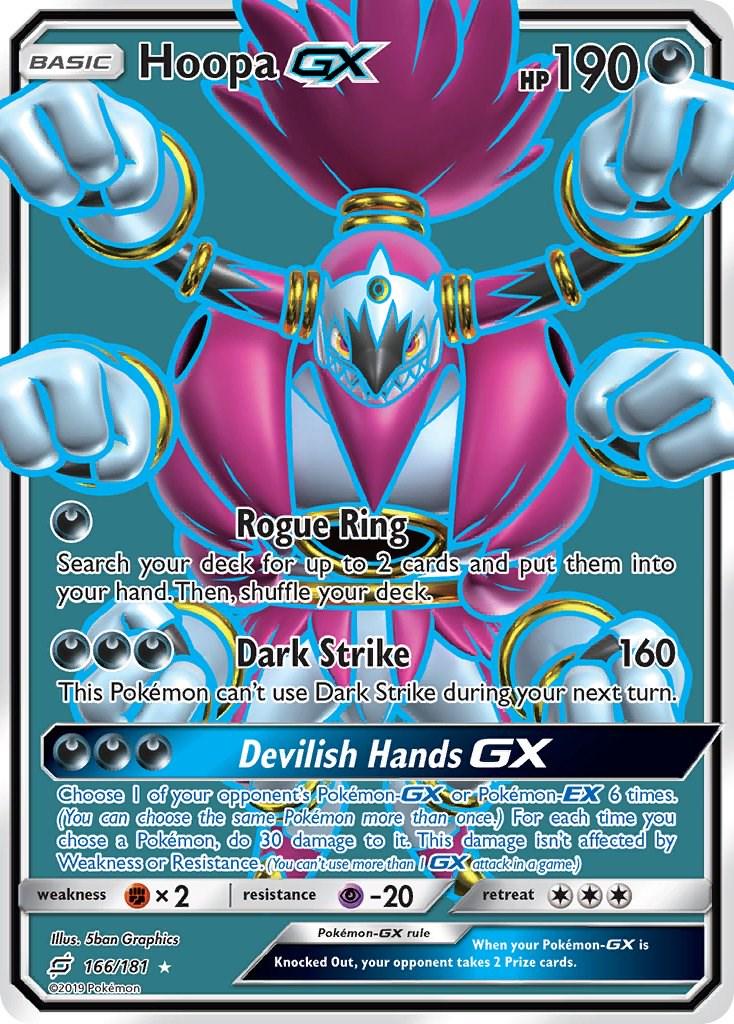 Hoopa GX #166 Team Up