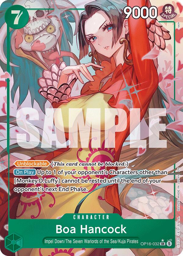 Boa Hancock [Alternate Art] OP16-032 The Time of Battle