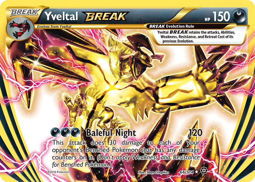Yveltal BREAK #66 Steam Siege