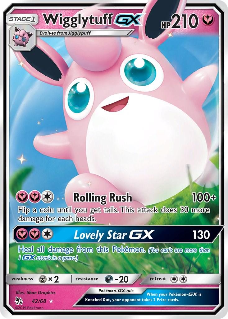 Wigglytuff GX #42 Hidden Fates