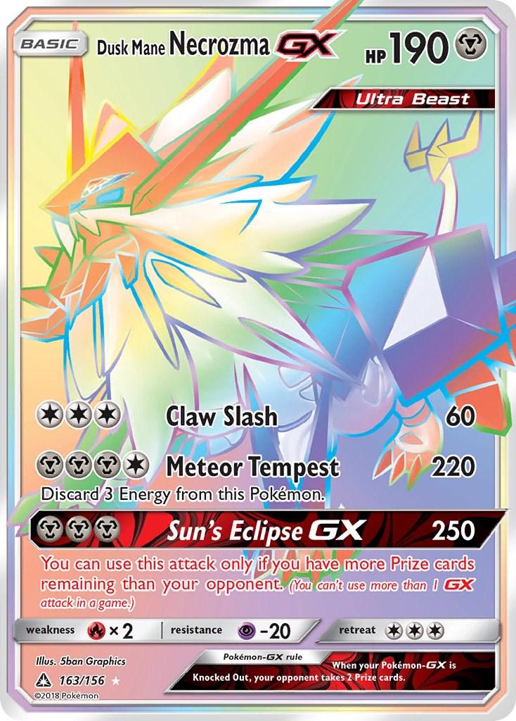 Dusk Mane Necrozma GX #163 Ultra Prism