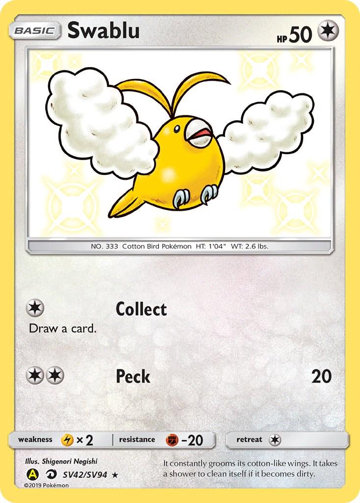Swablu #SV42 Hidden Fates