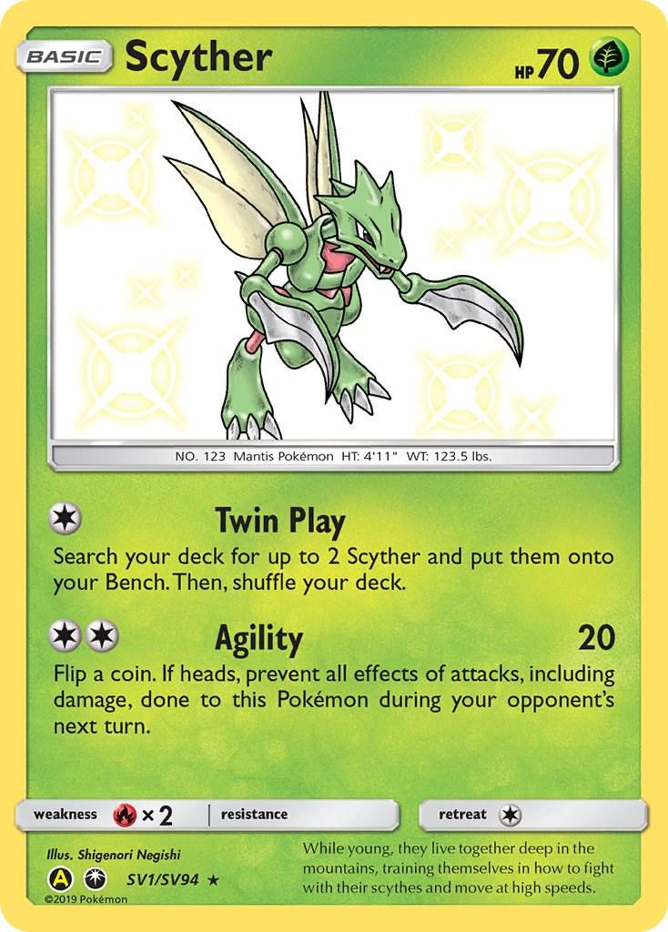 Scyther #SV1 Hidden Fates
