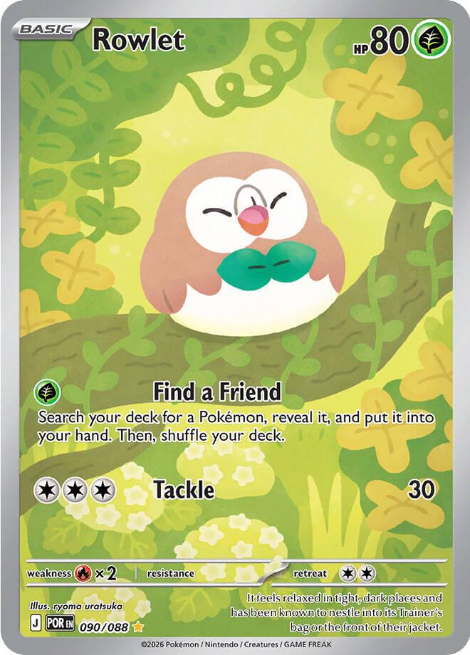 Rowlet #90 Perfect Order