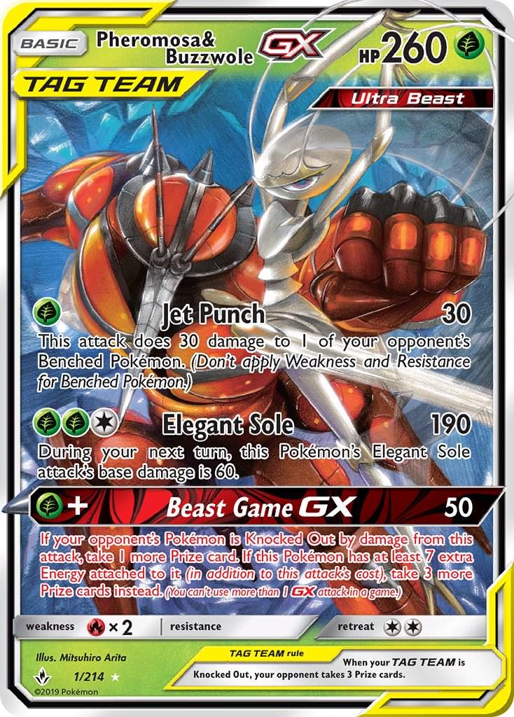 Pheromosa & Buzzwole GX #1 Unbroken Bonds