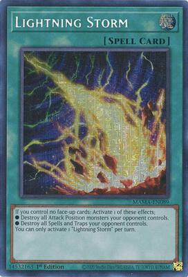 Lightning Storm (Ultra Pharaoh's Rare) - Magnificent Mavens (MAMA)