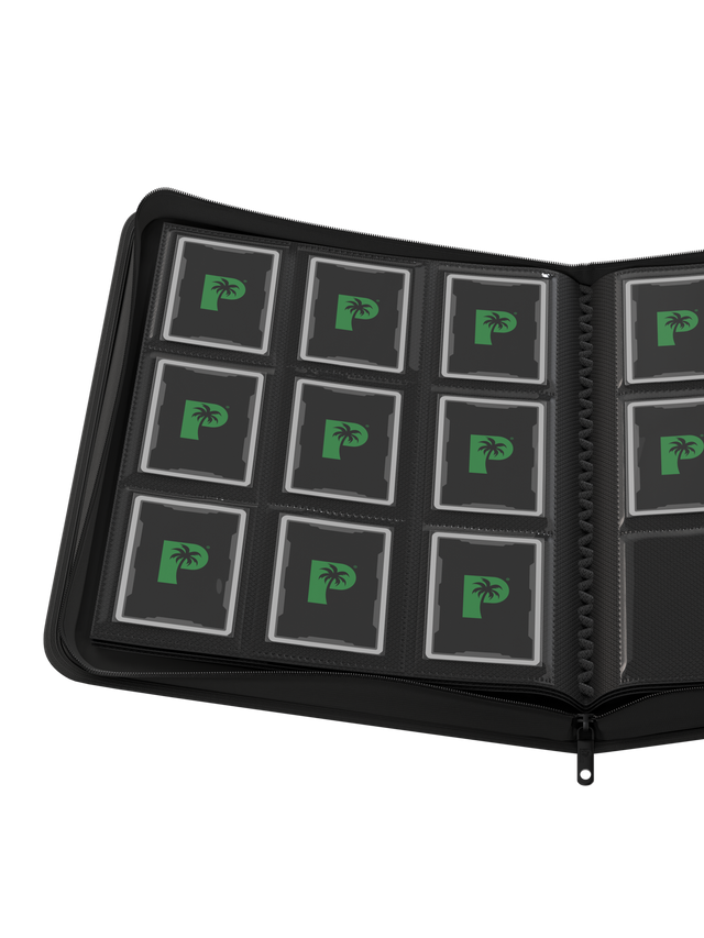 Collector's Series 9 Pocket Zip Binder - Black