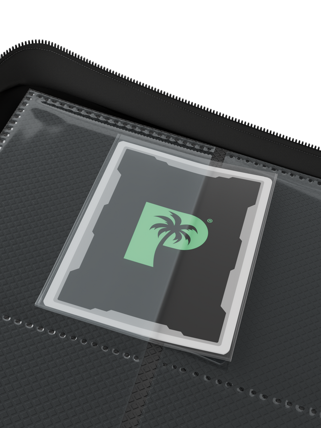 Collector's Series 9 Pocket Zip Binder - Black