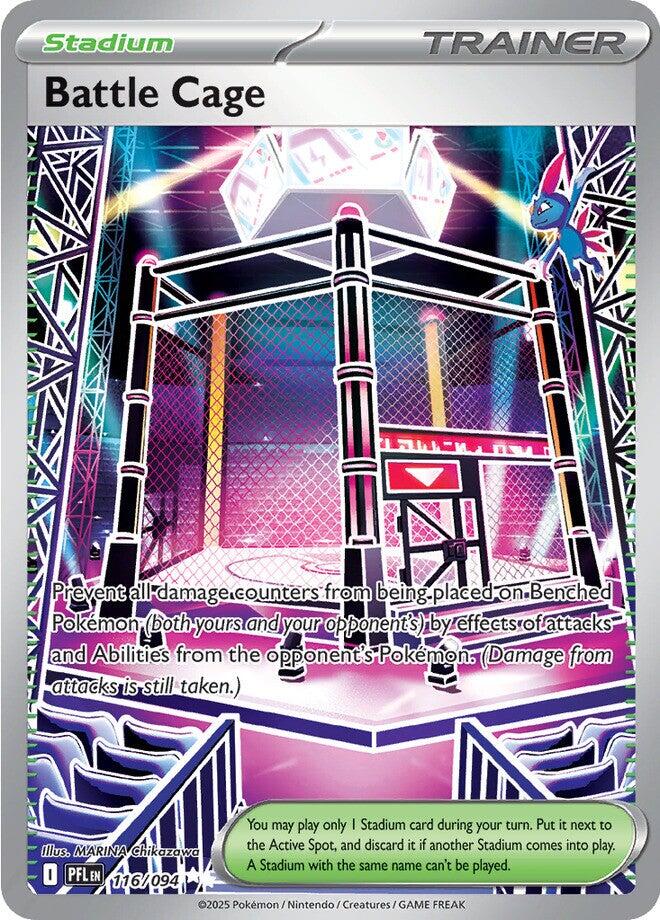 Battle Cage (116/094) Phantasmal Flames