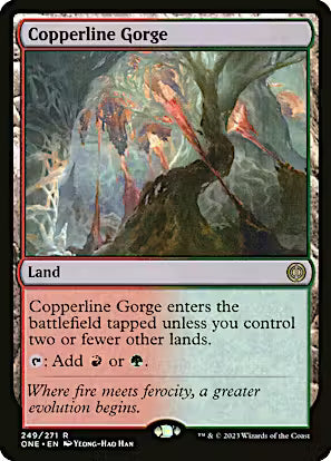 Phyrexia: Copperline Gorge