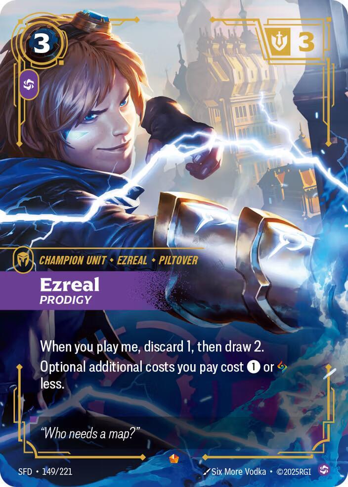 Ezreal, Prodigy - Spiritforged (SFD)