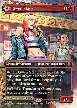 Gwen Stacy (0202) (Borderless) [Marvel's Spider-Man]