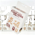 Flame Aegis Card Sleeves | White | Standard Size | 100pc