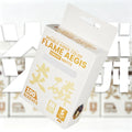 Flame Aegis Card Sleeves | White | Japanese Size | 100pc
