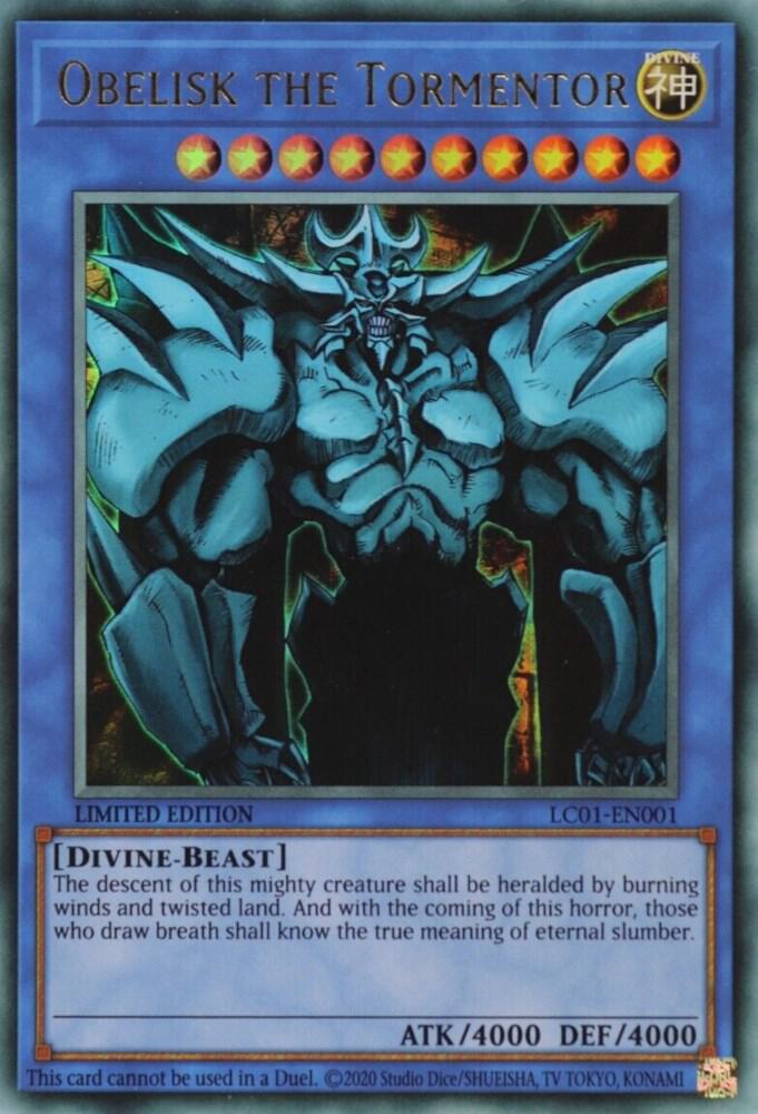 Obelisk The Tormentor (Ultra Rare) - Legendary Collection: 25th Anniversary Edition (LC01)
