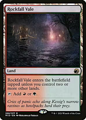 Innistrad: Midnight Hunt: Rockfall Vale