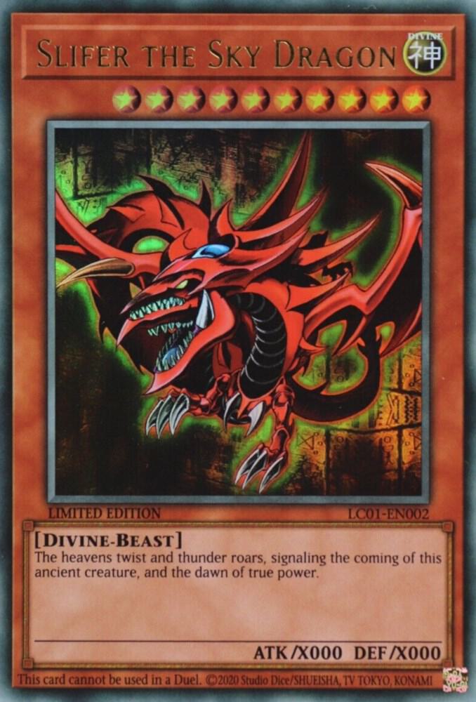 Slifer The Sky Dragon Ultra Rare) - Legendary Collection: 25th Anniversary Edition (LC01)