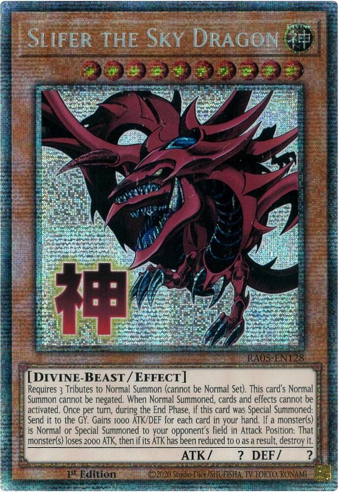 Slifer the Sky Dragon (Starlight Rare) - Rarity Collection 5 (RA05)