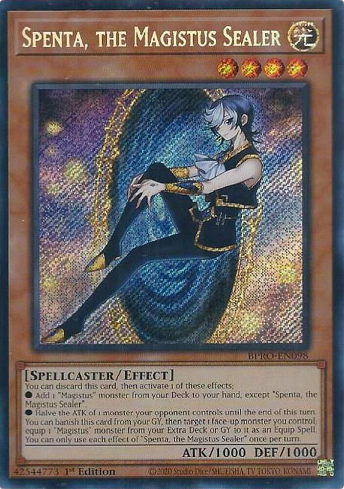 Spenta, the Magistus Sealer - Burst Protocol (BPRO)