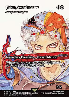 Final Fantasy Through the Ages: Sram, Senior Edificer (0003 - Firion, Swordmaster)