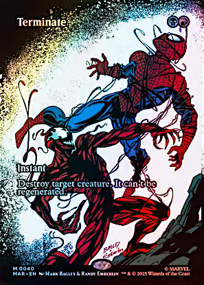 Marvel Eternal-Legal Foil: Terminate
