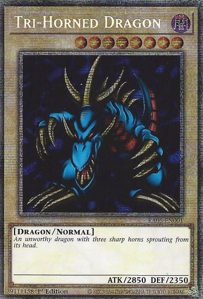 Tri-Horned Dragon - Rarity Collection 5 (RA05) Starlight