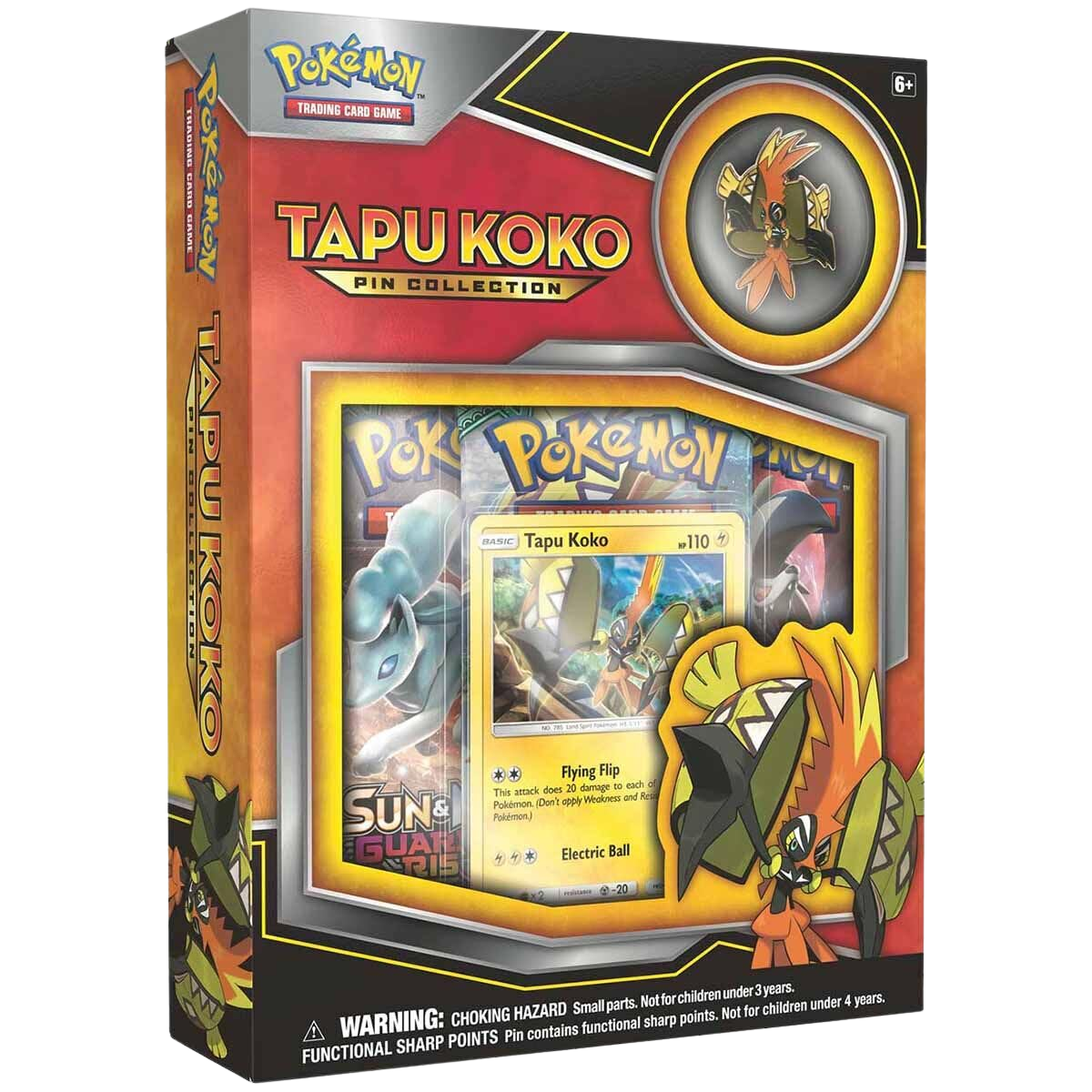 Tapu Koko Pin Collection