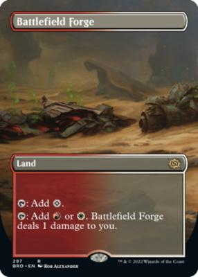 The Brothers' War Variants: Battlefield Forge (Borderless)