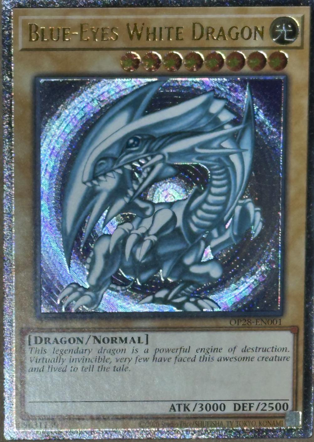 Blue-Eyes White Dragon OP-28 (Damage)