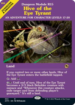 Adventures in the Forgotten Realms Variants: Hive of the Eye Tyrant (Showcase)