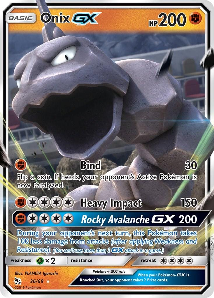 Onix GX #36 Hidden Fates
