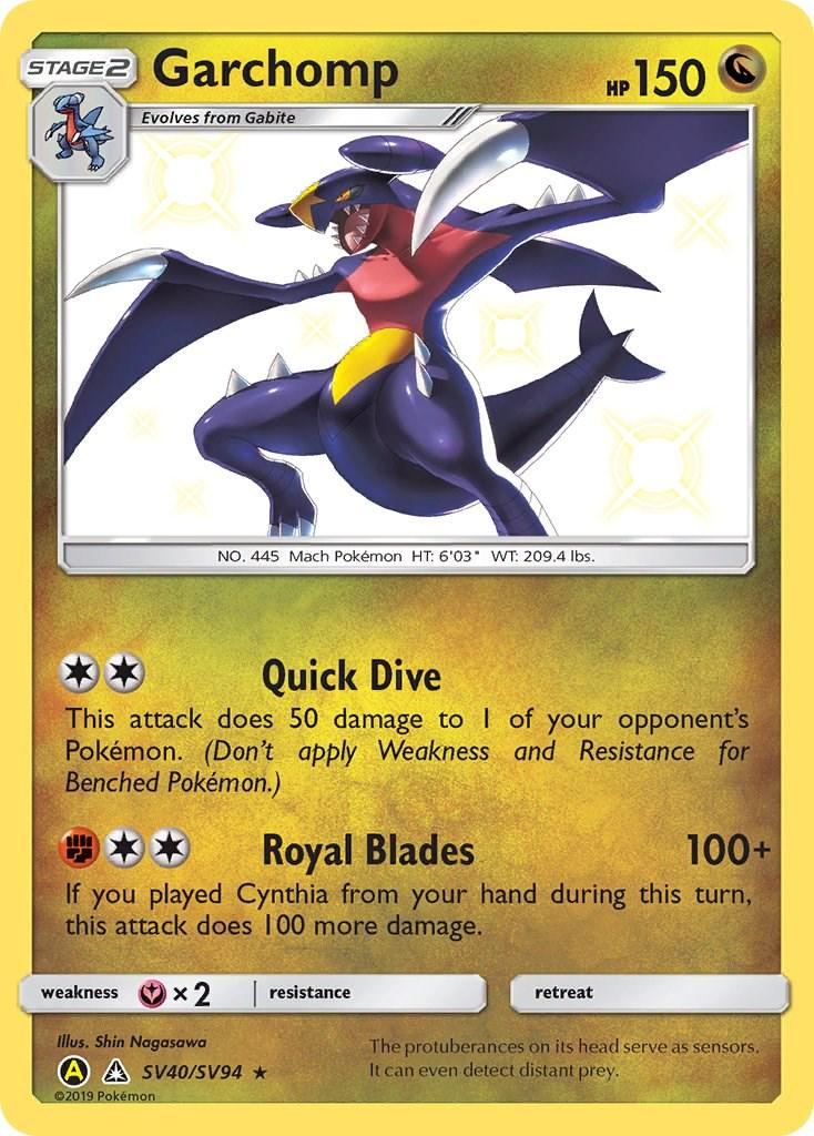 Garchomp #SV40 Hidden Fates