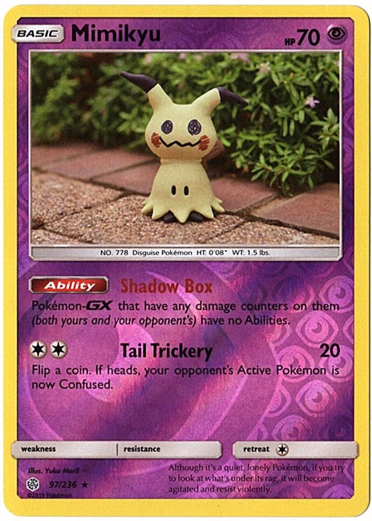 Mimikyu [Reverse Holo] #97 Cosmic Eclipse