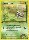 Koga's Ekans [1st Edition] #77 Gym Challenge