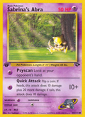 Sabrina's Abra [1st Edition] #94 Gym Challenge