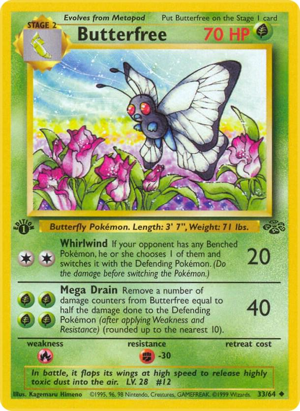 Butterfree [1st Edition] #33 Jungle