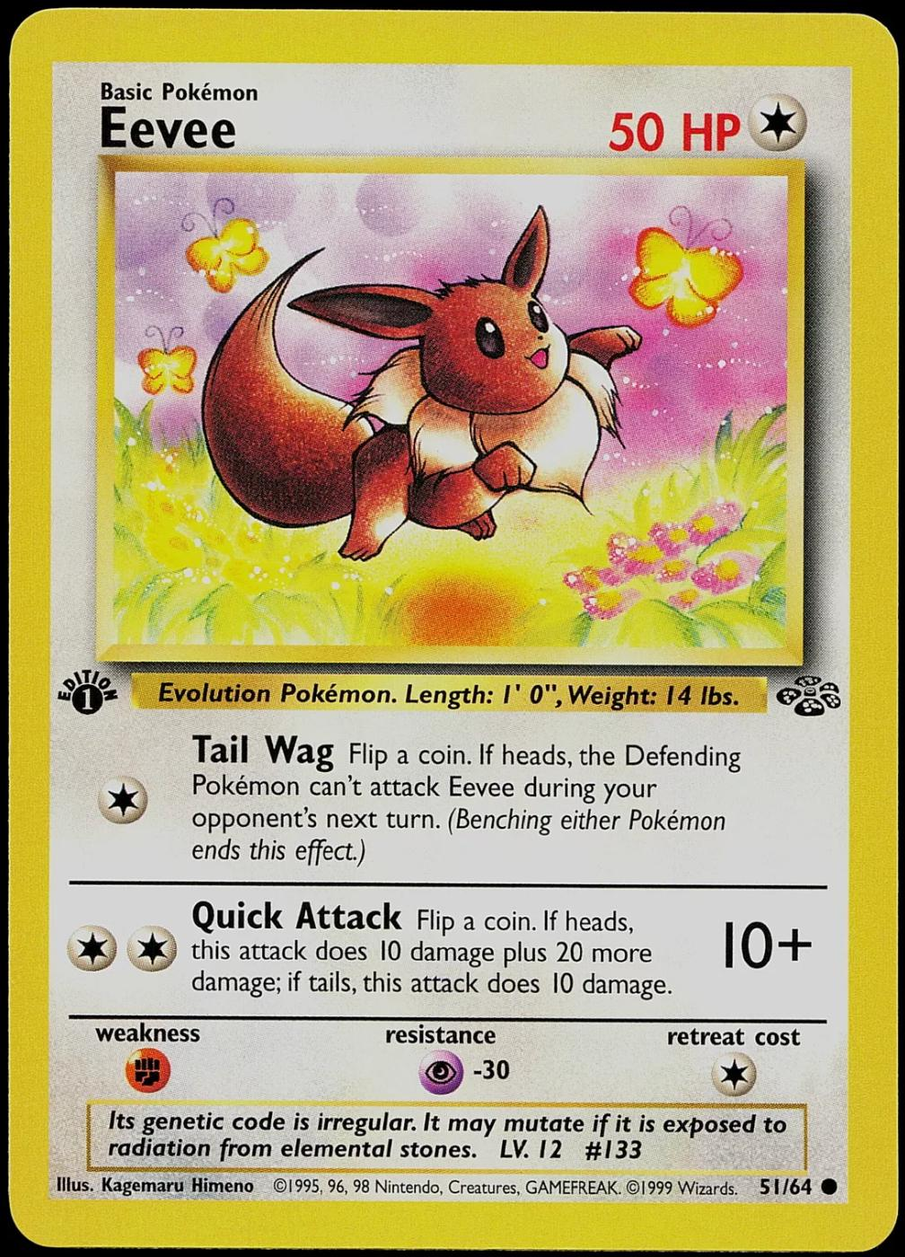 Eevee [1st Edition] #51 Jungle