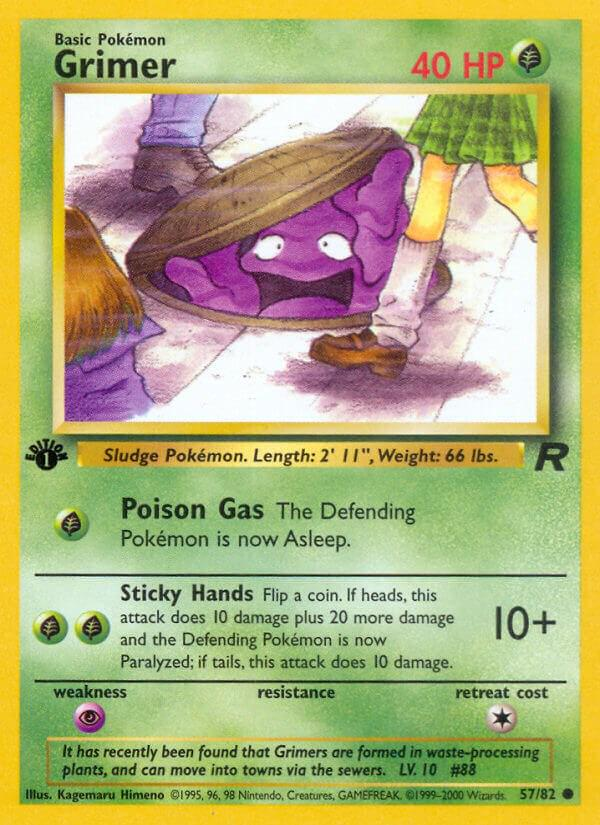 Grimer [1st Edition] #57 Team Rocket