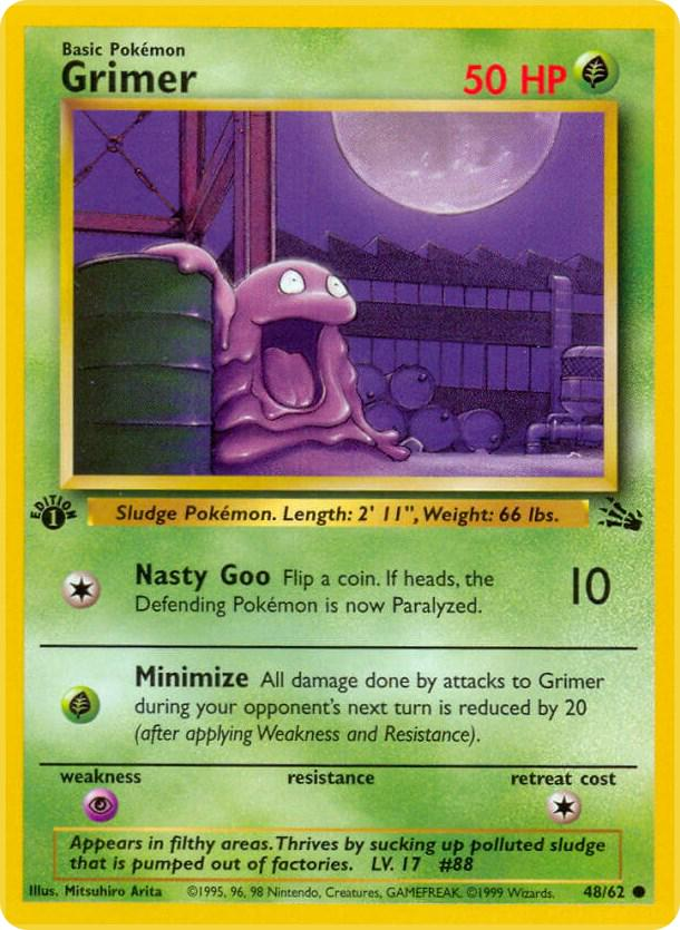Grimer [1st Edition] #48 Fossil