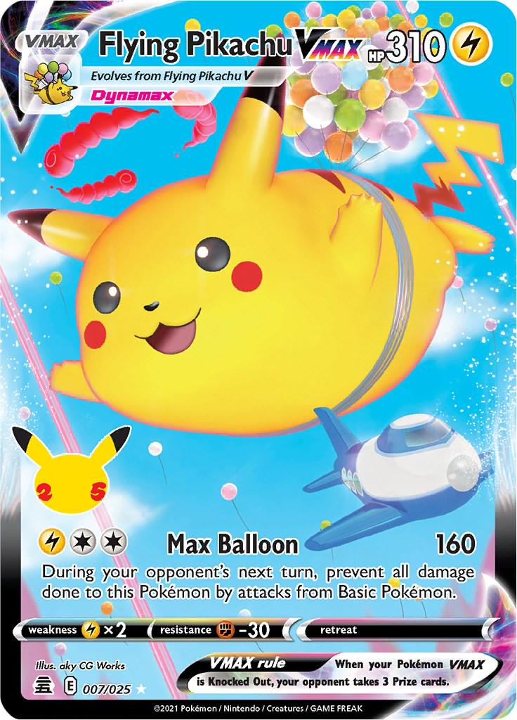Flying Pikachu VMAX #7 Celebrations