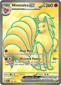 Ninetales ex #186 Scarlet & Violet 151