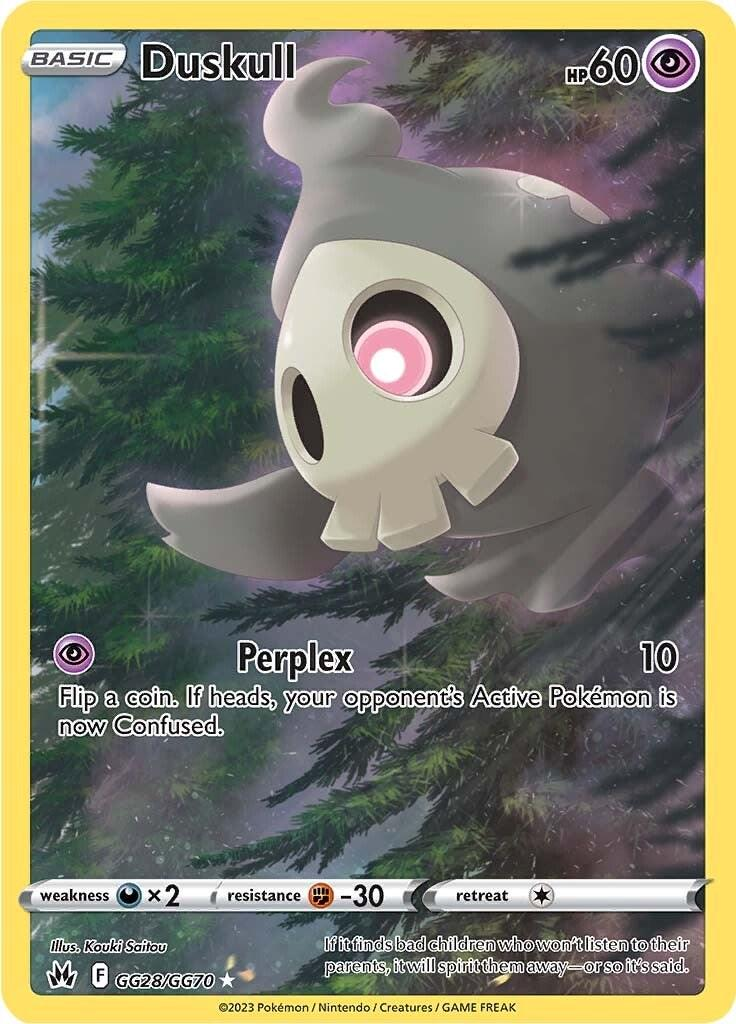 Duskull #GG28 Crown Zenith