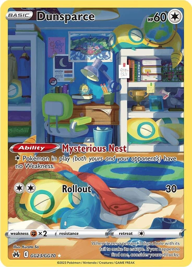 Dunsparce #GG23 Crown Zenith